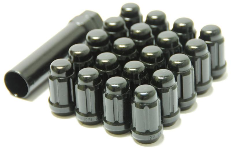 Wheel Mate 41885B - WHM41885B - Wheel Mate Muteki Closed End Lug Nuts - Deep Black 12x1.25 - Shipped in Europe - Tuningsupply.com