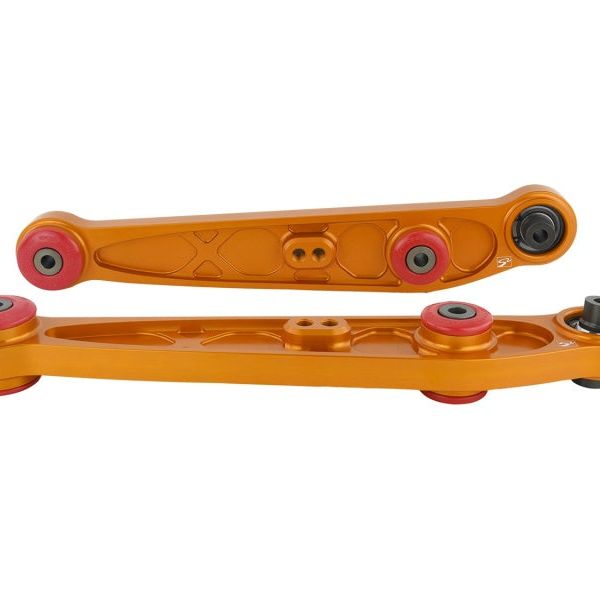 Skunk2 Racing 542-05-1110 - SKK542-05-1110 - Skunk2 Honda/Acura EG/DC Alpha Series Rear Lower Control Arm Set - Gold - Shipped in Europe - Tuningsupply.com