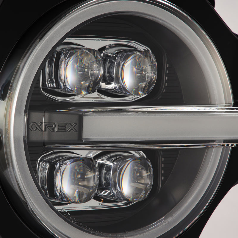 AlphaRex - ARX880260 - AlphaRex 21-23 Ford Bronco NOVA LED Projector Headlights Black - Shipped in Europe - Tuningsupply.com