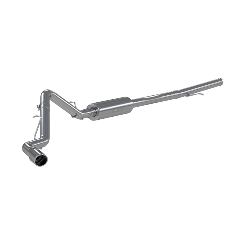 MBRP PS5087AL - MBRPS5087AL - MBRP 2019+ Chevrolet/GMC Silverado & Sierra 1500 3inch Cat Back Single Side Exit Aluminized Exhaust - Shipped in Europe - Tuningsupply.com