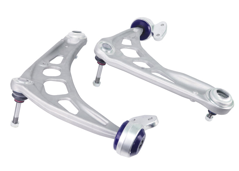 Superpro ALOY0046K - SPRALOY0046K - SuperPro 2000 BMW 323Ci Base Front Alloy Lower Control Arm Set (STD Alignment) - Shipped in Europe - Tuningsupply.com