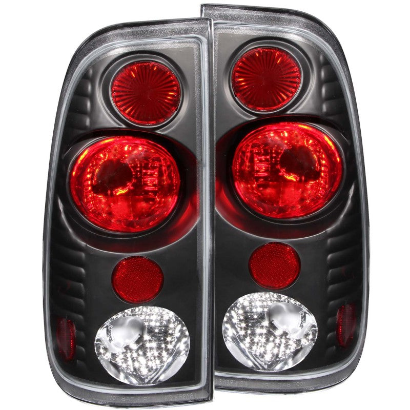 ANZO 211065 - ANZ211065 - ANZO 1997-2003 Ford F-150 Taillights Black G2 - Shipped in Europe - Tuningsupply.com