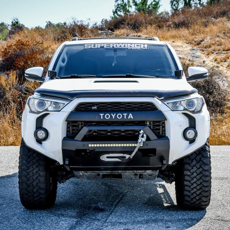 Westin 58-411155AB - WES58-411155AB - Westin 14-20 Toyota 4Runner Pro-Series Bumper Angular Bull Bar - Textured Black - Shipped in Europe - Tuningsupply.com