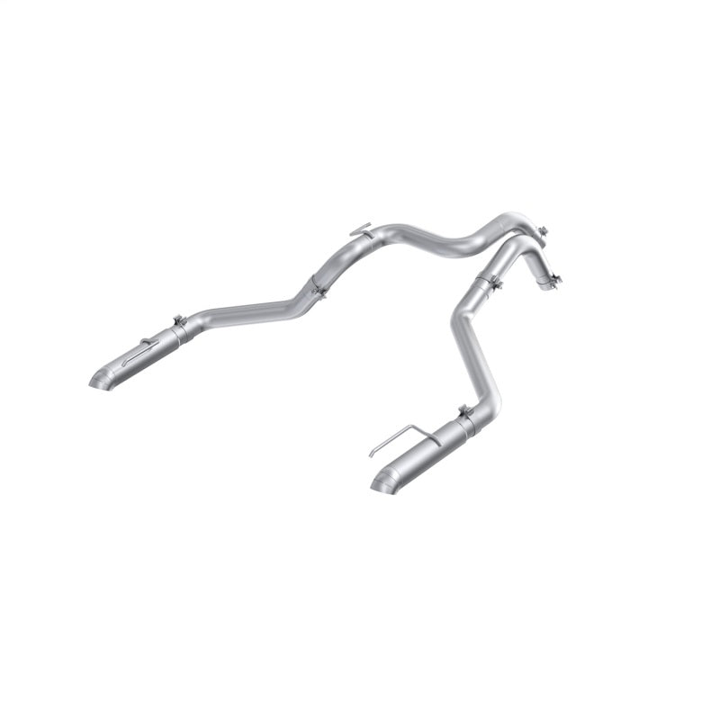 MBRP S5270304 - MBRPS5270304 - MBRP 24-25 Ford Ranger Raptor 3.0L T304 SS 3in Axle-Back Exhaust - Dual Rear Turn-Down - Shipped in Europe - Tuningsupply.com