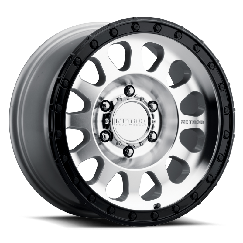Method Wheels MR315785161600 - MRWMR315785161600 - Method MR315 17x8.5 0mm Offset 6x135 87mm CB Machined Wheel - Gloss Black Lip - Shipped in Europe - Tuningsupply.com