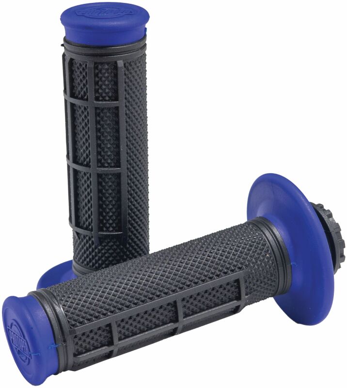 ProTaper 023352 - PTR023352 - ProTaper Pro Series Clamp On 1/2 Waffle Blue/Black - Shipped in Europe - Tuningsupply.com