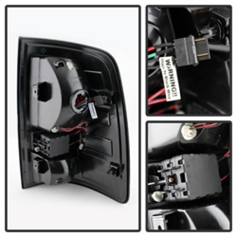 SPYDER 5078124 - SPY5078124 - Spyder Dodge Ram 1500 09-14 LED Tail Lights Incandescent- Blk Smke ALT-YD-DRAM09-LED-BSM - Shipped in Europe - Tuningsupply.com