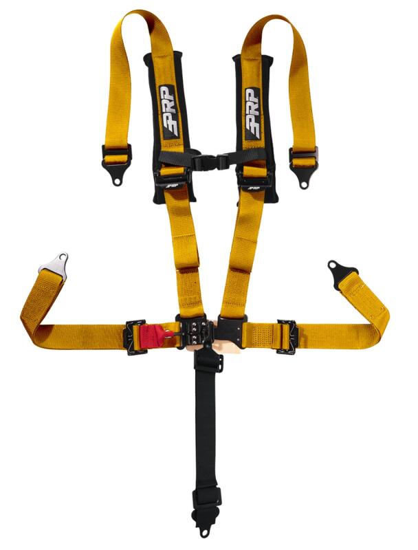 PRP Seats SBH5.2LL-GO - PRPSBH5.2LL-GO - PRP 5.2 Sewn In Harness Latch and Link- Gold - Shipped in Europe - Tuningsupply.com