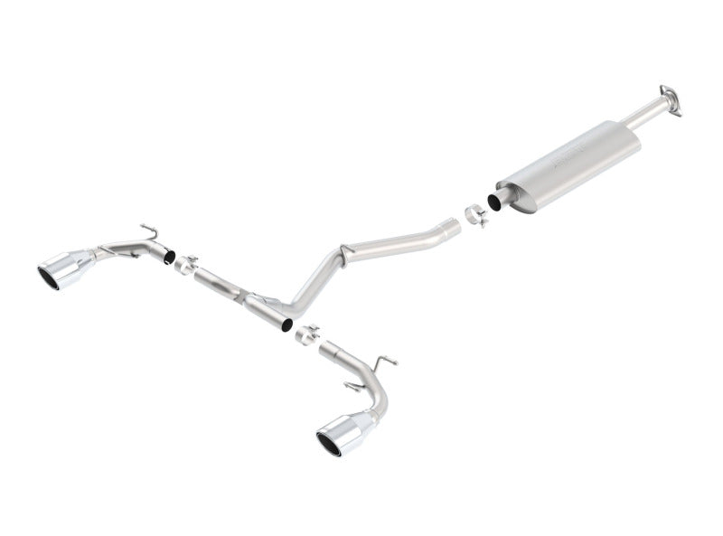 Borla 140496 - BOR140496 - Borla 13-15 Scion FR-S 2.0L 4cyl 6spd / 13 Subaru BRZ 2.0L 4cyl 6spd SS Catback Exhaust - Shipped in Europe - Tuningsupply.com