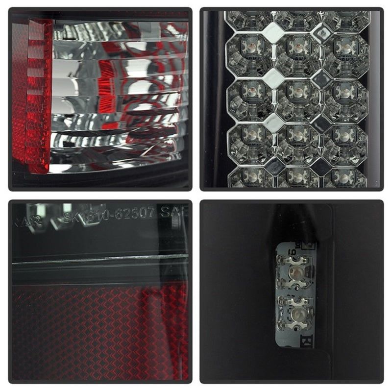 SPYDER 5078179 - SPY5078179 - Spyder Ford F150 side 97-03/F250 Super Duty 99-07 LED Tail Lights Blk Smke ALT-YD-FF15097-LED-BSM - Shipped in Europe - Tuningsupply.com