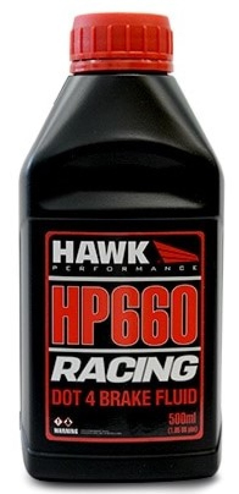 Hawk Performance - HAWKHP660 - Hawk Performance Race DOT 4 Brake Fluid - 500ml Bottle - Shipped in Europe - Tuningsupply.com