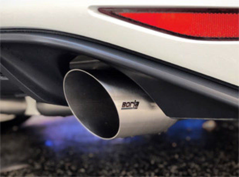 Borla 140751SB - BOR140751SB - Borla 2018 Volkswagen GTI (MK7.5) 2.0T AT/MT SS S-Type Catback Exhaust w/Stainless Brushed Tips - Shipped in Europe - Tuningsupply.com