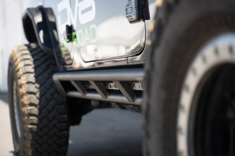 DV8 Offroad - DVESRJL-07 - DV8 Offroad 18-23 Jeep Wrangler JL 4 Door FS-15 Series Rock Sliders - Shipped in Europe - Tuningsupply.com