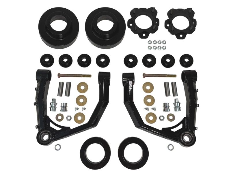 Tuff Country 53221 - TUF53221 - Tuff Country 2022+ Toyota Tundra / 2023+ Sequoia 3in Lift w/ Boxed Uni-Ball Control Arms (No Shocks) - Shipped in Europe - Tuningsupply.com