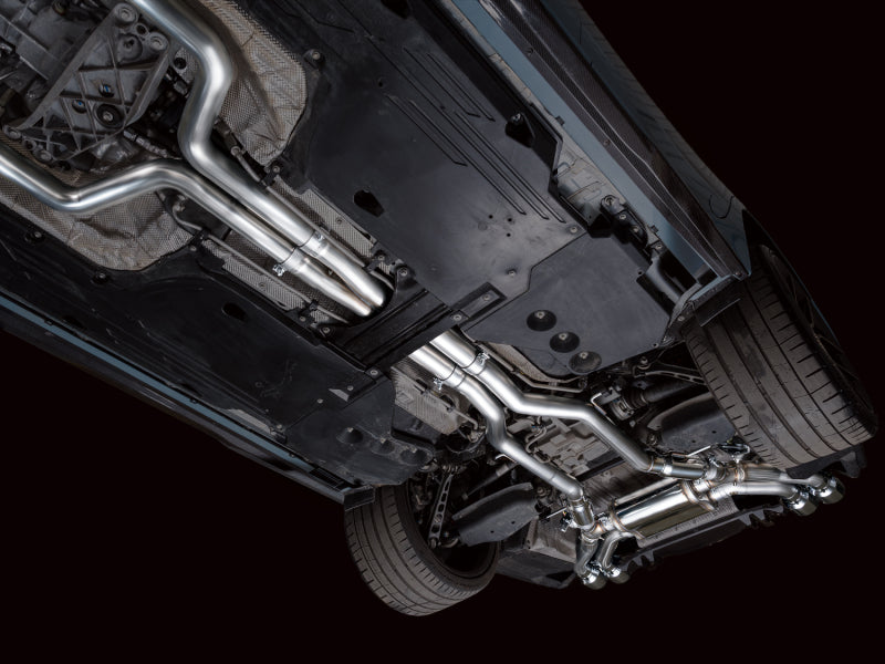 AWE Tuning 3025-42562 - AWE3025-42562 - AWE Tuning 22-26 Cadillac CT5-V Blackwing SwitchPath Exhaust - Chrome Silver Tips - Shipped in Europe - Tuningsupply.com