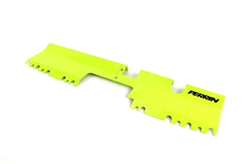 Perrin Performance PSP-ENG-512-2NY - PERPSP-ENG-512-2NY - PERRIN 15-21 Subaru WRX/STI Radiator Shroud (Without OEM Intake Scoop) - Neon Yellow - Shipped in Europe - Tuningsupply.com