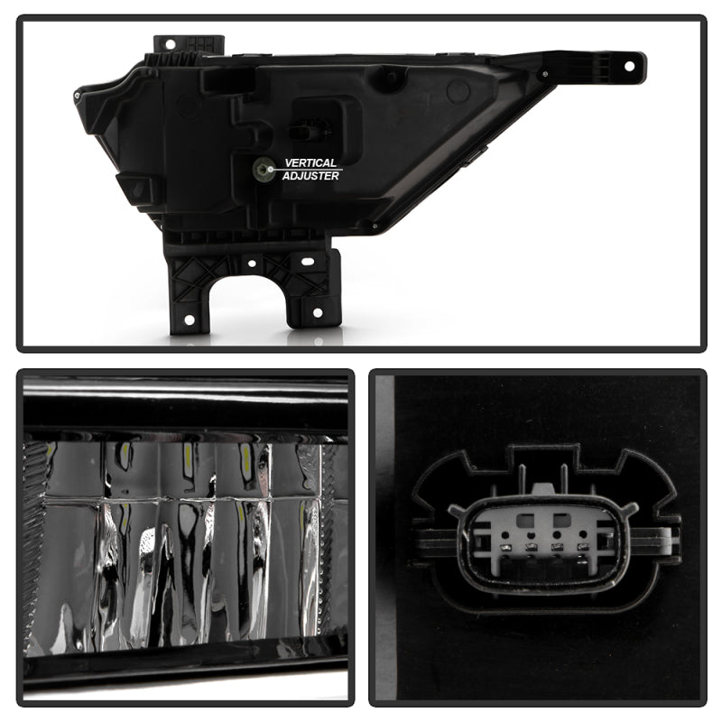 SPYDER 9052255 - SPY9052255 - Spyder 21-23 Ford F150 OEM Style Full LED Fog Lights w/ Switch FL-FF1502021-LED-C - Shipped in Europe - Tuningsupply.com