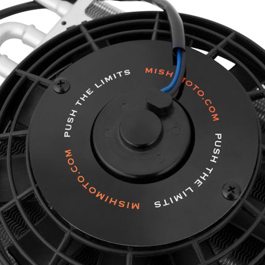 Mishimoto MMOC-F - MISMMOC-F - Mishimoto Heavy Duty Transmission Cooler w/ Electric Fan - Shipped in Europe - Tuningsupply.com