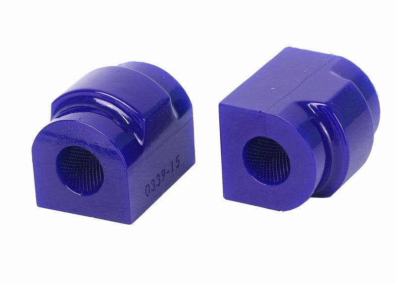 Superpro SPF0339-15K - SPRSPF0339-15K - SuperPro 2009 BMW Z4 sDrive30i Rear 15mm Sway Bar Mount Bushing Set - Shipped in Europe - Tuningsupply.com