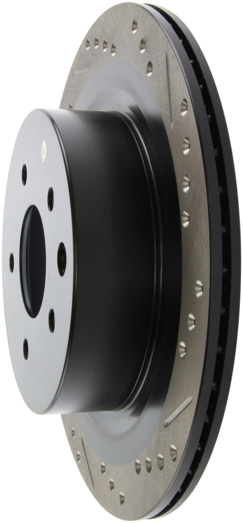 Stoptech 127.42088L - STO127.42088L - StopTech 06-07 350Z / 05-07 G35 / 06-07 G35X SportStop Slotted & Drilled Rear Left Rotor - Shipped in Europe - Tuningsupply.com