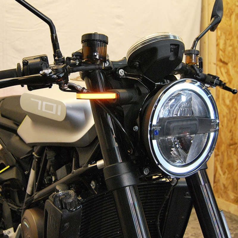 New Rage Cycles 701-FB - NEW701-FB - New Rage Cycles 18-22 Husqvarna Vitpilen 701 Front Turn Signals - Shipped in Europe - Tuningsupply.com