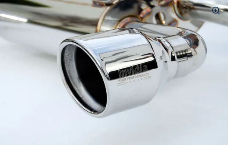 Invidia HS15FFRGV1RS - INVHS15FFRGV1RS - Invidia 15-18 Ford Focus RS N1 w/Valve Rolled Polished Tip Cat-Back Exhaust - Shipped in Europe - Tuningsupply.com