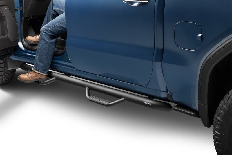 N-Fab - NFBC1980CC-TX - N-Fab Nerf Step 2019 Chevy/GMC 1500 Crew Cab - Cab Length - Tex. Black - 3in - Shipped in Europe - Tuningsupply.com