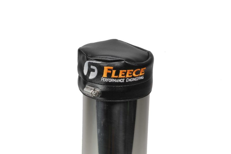 Fleece Performance FPE-HSC-5-S - FPEFPE-HSC-5-S - Fleece Performance 5in Straight Cut Hood Stack Cover - Shipped in Europe - Tuningsupply.com