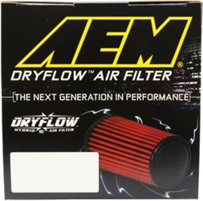 AEM Induction 21-203DOSK - AEM21-203DOSK - AEM Dryflow Air Filter Conical 5.5in Base OD x 4.75in Top OD x 5in Height - Shipped in Europe - Tuningsupply.com