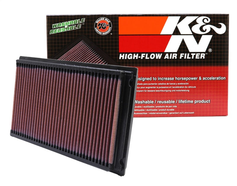 K&N Engineering 33-2031-2 - KNN33-2031-2 - K&N 88-08 Nissan 1.8L / 87-05 Nissan/Infiniti 3.0L / 00-09 3.5LDrop In Air Filter - Shipped in Europe - Tuningsupply.com