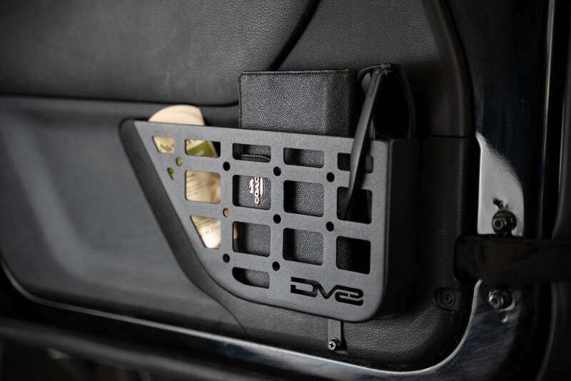 DV8 Offroad MPJK-07 - DVEMPJK-07 - DV8 Offroad 2011-2018 Jeep Wrangler JK Slim Front Door Molle Pockets - Shipped in Europe - Tuningsupply.com
