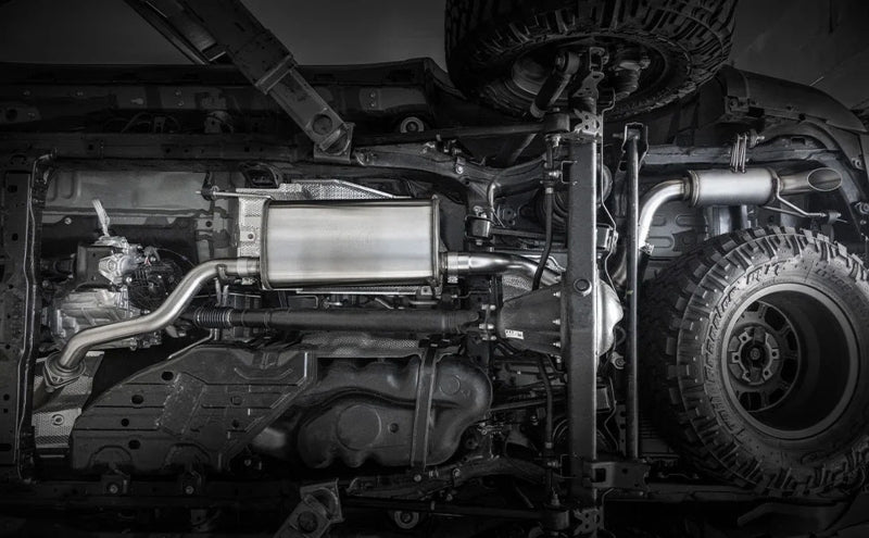 Magnaflow 19679 - MAG19679 - Magnaflow 24+ Toyota Land Cruiser Overland Cat-Back Exhaust System - Shipped in Europe - Tuningsupply.com