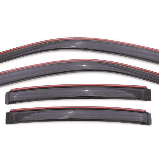 AVS 194065 - AVS194065 - AVS 08-14 Dodge Avenger Ventvisor In-Channel Front & Rear Window Deflectors 4pc - Smoke - Shipped in Europe - Tuningsupply.com