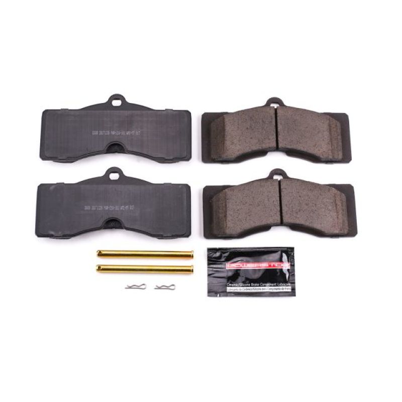 PowerStop Z23-008 - PSBZ23-008 - Power Stop 1969 Chevrolet Camaro Front or Rear Z23 Evolution Sport Brake Pads w/Hardware - Shipped in Europe - Tuningsupply.com