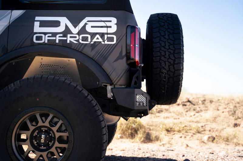 DV8 Offroad - DVERBBR-01 - DV8 Offroad 21-22 Ford Bronco MTO Series Rear Bumper - Shipped in Europe - Tuningsupply.com