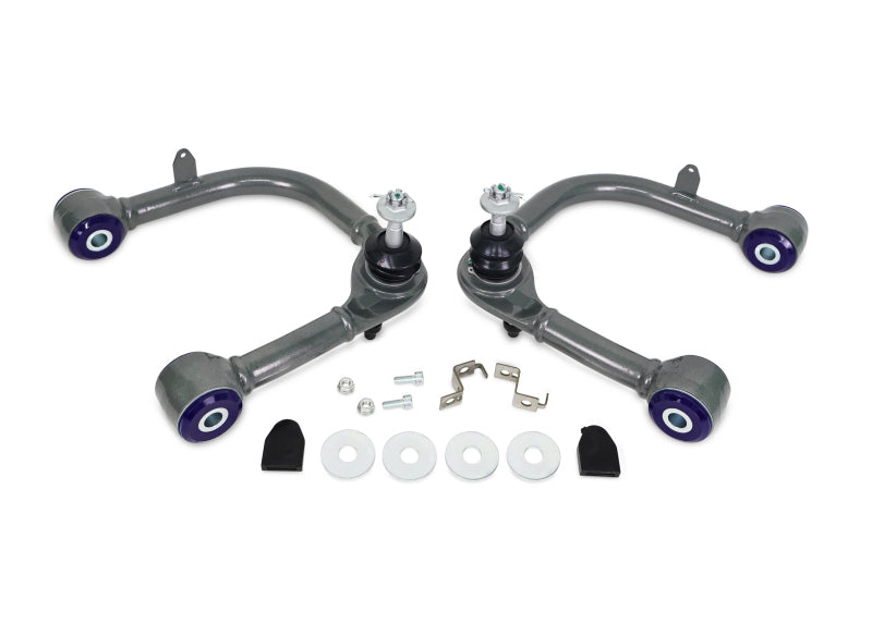 Superpro TRC6715E - SPRTRC6715E - SuperPro 2024 Toyota Land Cruiser 1958 Front Upper Control Arm Set - Shipped in Europe - Tuningsupply.com