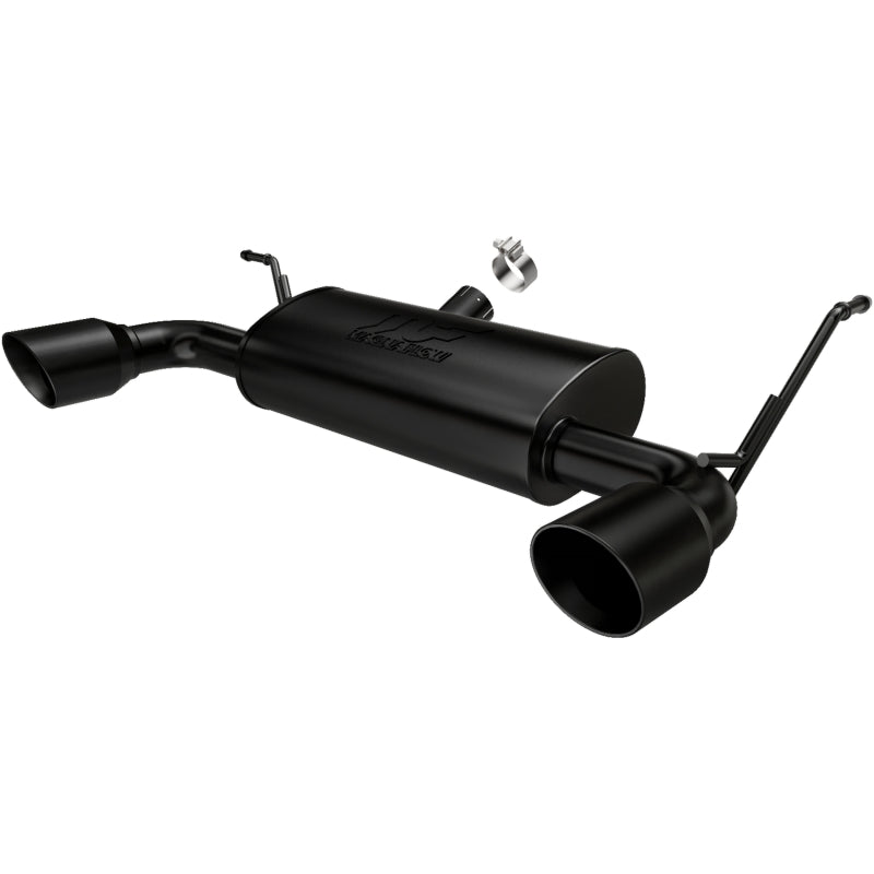 Magnaflow 15160 - MAG15160 - MagnaFlow 07-17 Jeep Wrangler JK 3.8/3.6L Dual Split Rear Exit Black Axle-Back Exhaust - Shipped in Europe - Tuningsupply.com