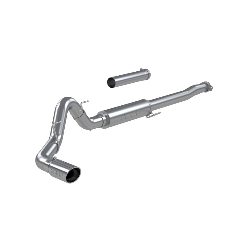 MBRP PS5209AL - MBRPS5209AL - MBRP 2021+ Ford F150 2.7L/3.5L/5.0L 4in Aluminized Steel Cat-Back - RACE VERSION - Shipped in Europe - Tuningsupply.com