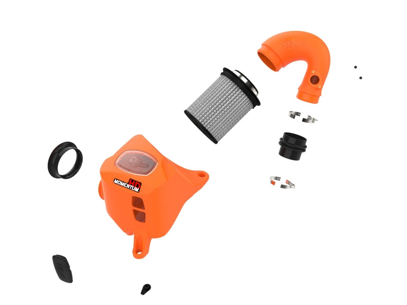 aFe 50-70063DN - AFE50-70063DN - aFe 15-25 Toyota Hilux L4 2.8L (td) Momentum HD Orange Edition Intake w/ Pro DRY S Filter (MOQ 12) - Shipped in Europe - Tuningsupply.com
