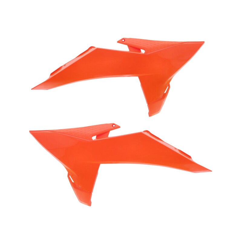 Cycra 1CYC-1910-22 - CYC1CYC-1910-22 - Cycra 25+ KTM SX/SXF/XC/XCF OEM Radiator Shrouds - Orange - Shipped in Europe - Tuningsupply.com