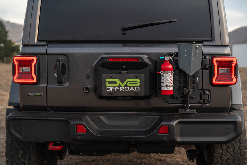 DV8 Offroad TCJL-04 - DVETCJL-04 - DV8 Offroad 2018-2025 Jeep Wrangler JL Tailgate Reinforcement Molle Panel - Shipped in Europe - Tuningsupply.com