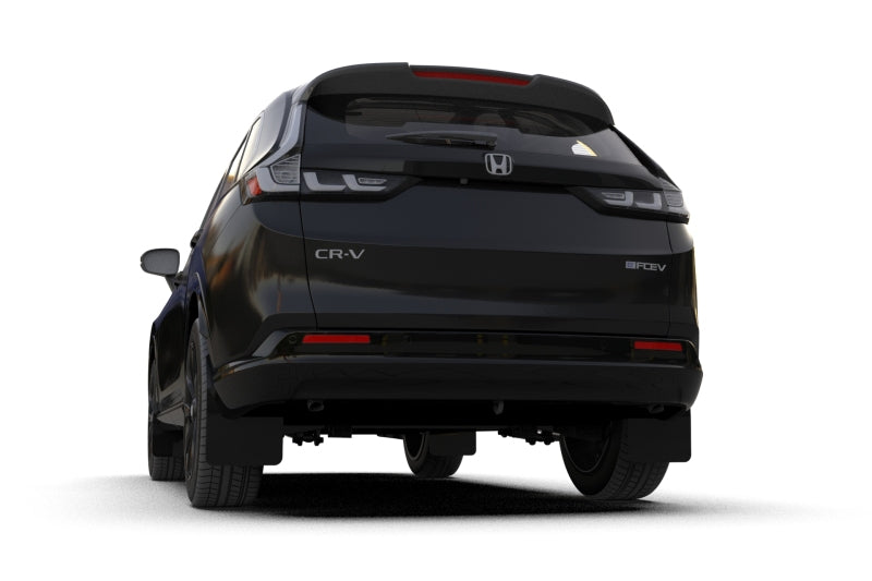 Rally Armor MF149-UR-BLK-WH - RALMF149-UR-BLK-WH - Rally Armor 23-26 Honda CR-V Black Mud Flap - White Logo - Shipped in Europe - Tuningsupply.com
