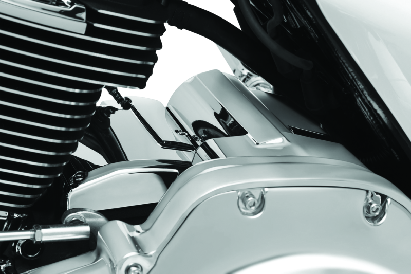 Kuryakyn 6415 - KUR6415 - Kuryakyn Precision Transmission Top Cover 17-Up Touring Models Chrome - Shipped in Europe - Tuningsupply.com