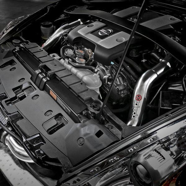 aFe TA-3017P - AFETA-3017P - aFe Takeda Intake Stage-2 Polished Pro DRY S 09-17 Nissan 370Z V6 3.7L - Shipped in Europe - Tuningsupply.com