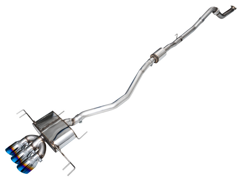 AWE Tuning 3015-59287 - AWE3015-59287 - AWE 23-26 Honda Civic Type R Touring Edition Triple Vapor Blue Exhaust - Shipped in Europe - Tuningsupply.com