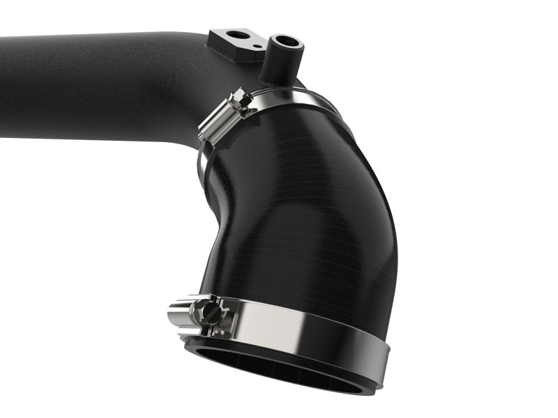 aFe 46-20778-B - AFE46-20778-B - aFe 2024+ Jeep Wrangler JL L4-2.0L (t) BladeRunner 2-1/2in Aluminum Hot Charge Pipe - Black - Shipped in Europe - Tuningsupply.com