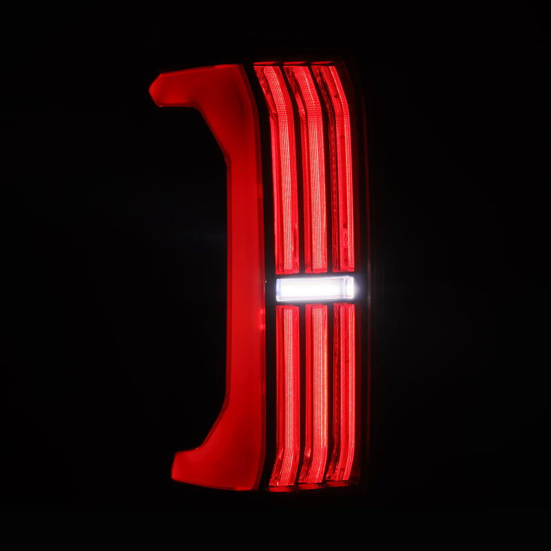 AlphaRex 679030 - ARX679030 - AlphaRex 24-25 Toyota Tacoma NOVA-Series LED Prismatic Tail Lights - Alpha-Black - Shipped in Europe - Tuningsupply.com