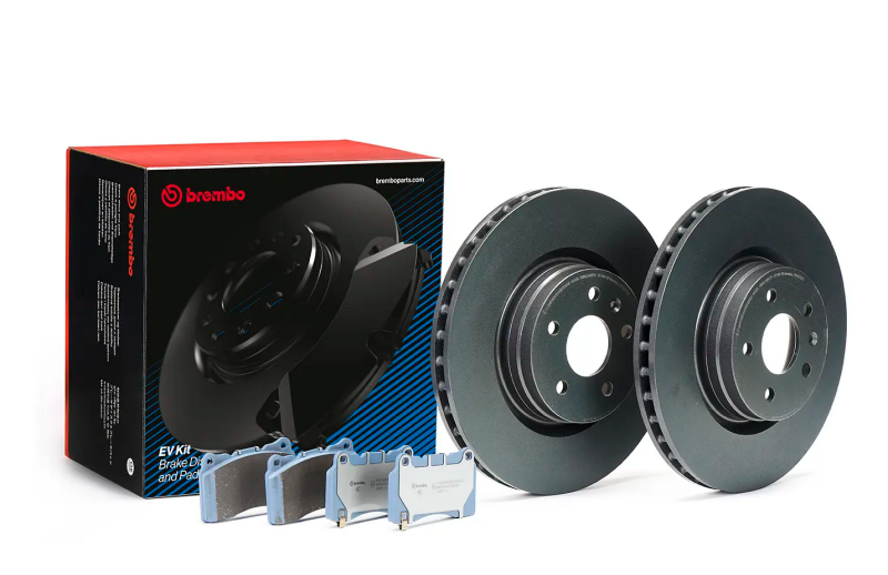 Brembo OE - BREKT08021 - Brembo OE 12-21 Tesla Model S/16-21 Model X EV Brake Kit - Front - Shipped in Europe - Tuningsupply.com