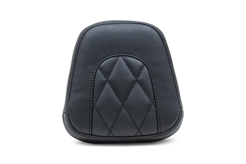 Mustang Motorcycle 76758 - MMP76758 - Mustang 11-13 Harley Blackline, 12-17 Slim/Slim S Sissy Bar Pad (8 inch x 9 inch) - Black - Shipped in Europe - Tuningsupply.com