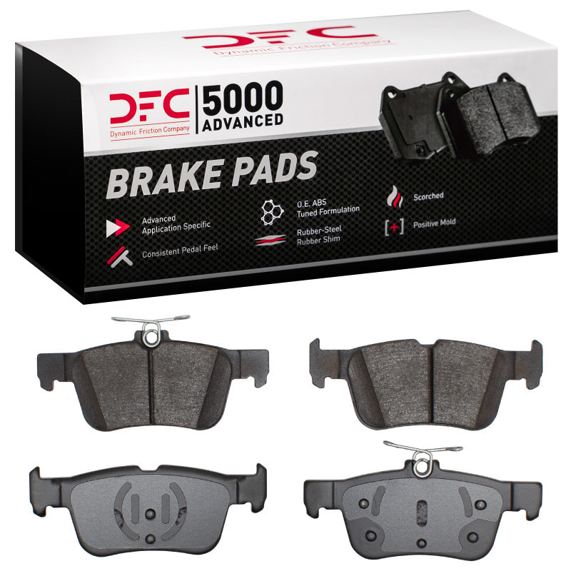 DFC 1551-1665-00 - DFC1551-1665-00 - DFC 13-24 Ford Fusion Rear 5000 Advanced Ceramic Brake Pads - Shipped in Europe - Tuningsupply.com